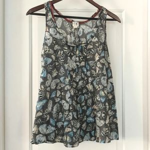 Edme & Esyllte (Anthropologie) butterfly print top